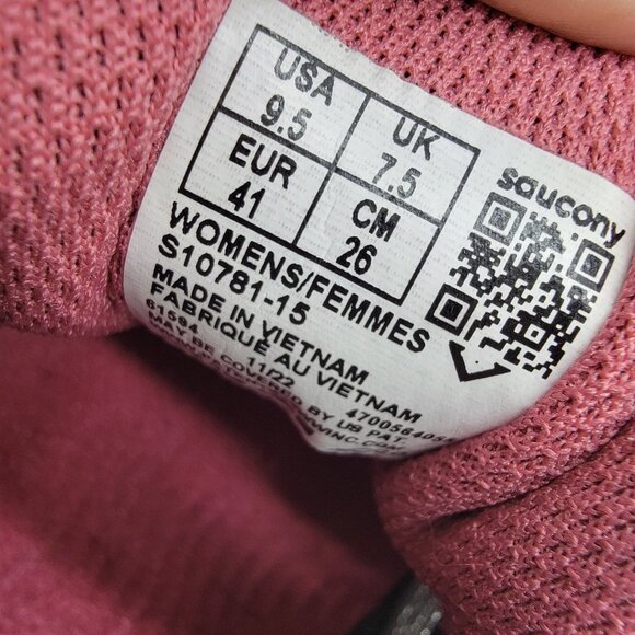 Saucony Cohesion Sneakers 10781-15 Gray‎ Running Shoes Womens Size 9.5 - Picture 8 of 8